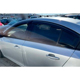 Deflektorji oken SD (4 kosi, HIC) Chevrolet Cruze 2009–2015 fotografija 2