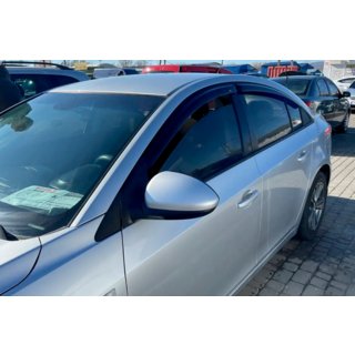 Deflektorji oken SD (4 kosi, HIC) Chevrolet Cruze 2009–2015 fotografija 1