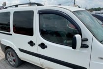 Fiat Doblo I 2001–2005 Vetrni deflektorji za okna (2 kosa, HIC) fotografija 3