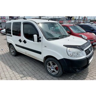 Vetrni deflektorji za okna (2 kosa, HIC) Fiat Doblo I 2001–2005 fotografija 1