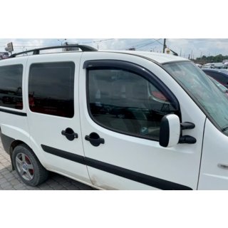 Vetrni deflektorji za okna (2 kosa, HIC) Fiat Doblo I 2005–2010 fotografija 3