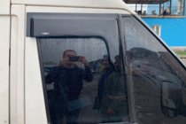Ford Transit 2000–2014 Vetrni deflektorji za okna (2 kosa, HIC) fotografija 3