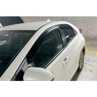 Deflektorji oken HB 2012+ (4 kos, HIC) Honda Civic HB 2012–2020 fotografija 2