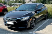 Honda Civic Limuzina X 2016–2021 Deflektorji oken (4 kosi, HIC) fotografija 2