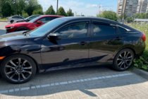 Honda Civic Limuzina X 2016–2021 Deflektorji oken (4 kosi, HIC) fotografija 4