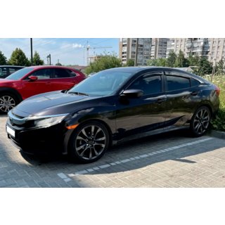 Deflektorji oken (4 kosi, HIC) Honda Civic Limuzina X 2016–2021 fotografija 3