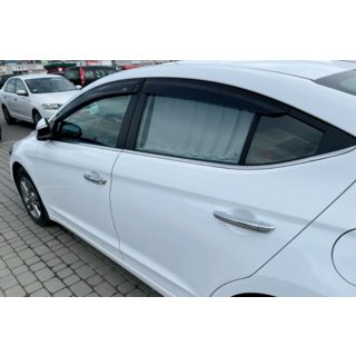 Deflektorji oken (4 kosi, HIC) Hyundai Elantra (AD) 2015–2020 fotografija 2