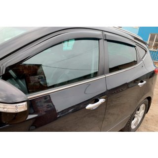 Deflektorji oken (4 kosi, HIC) Hyundai IX-35 2010–2015 fotografija 1