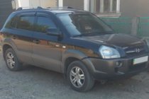 Hyundai Tucson JM 2004– Deflektorji oken (4 kosi, HIC) fotografija 7