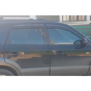 Deflektorji oken (4 kosi, HIC) Hyundai Tucson JM 2004– fotografija 4