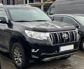 Toyota Land Cruiser Prado 150 2009–2023 Deflektor pokrova motorja 2017+ (SIM) fotografija 4