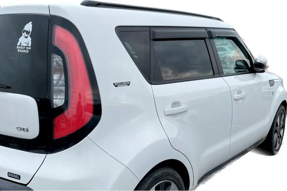 Kia Soul I 2008–2013 Deflektorji oken (4 kosi, HIC) Image