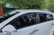 Kia Sportage 2010–2015 Deflektorji oken (4 kosi, HIC) fotografija 1