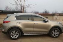 Kia Sportage 2015–2021 Vetrni deflektorji oken s kromirano letvijo (4 kosi, HIC) fotografija 2