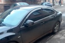 Mazda 6 2008–2012 Vetrni deflektorji oken s kromiranim robom SD (4 kosi, HIC) fotografija 1