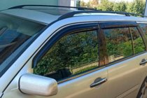 Mercedes E-class W210 1995–2002 Okenski deflektorji SW (4 kosi, HIC) fotografija 1
