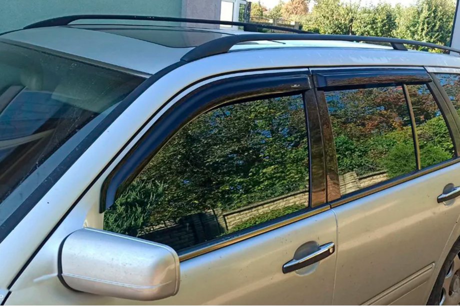 Mercedes E-class W210 1995–2002 Okenski deflektorji SW (4 kosi, HIC) Image