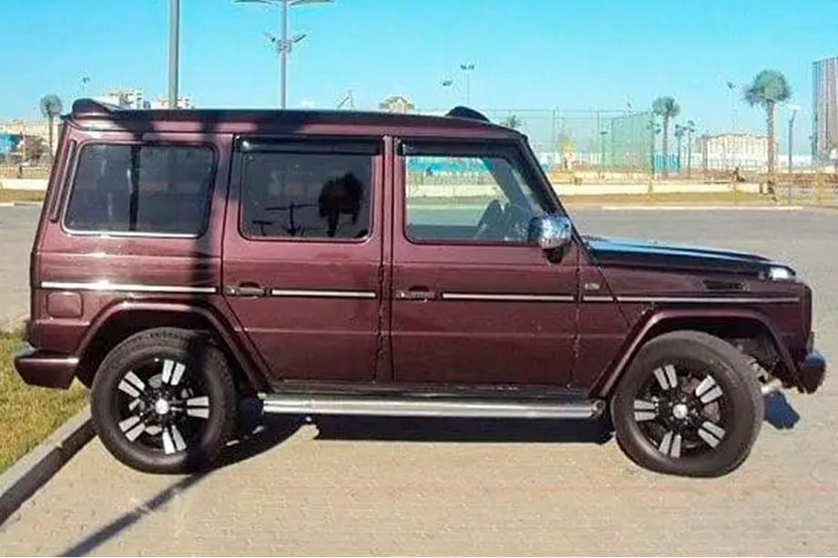 Mercedes G razred W463 1990–2018 Deflektorji oken (4 kosi, HIC) Image