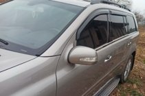 Mercedes GL class X164 2006–2012 Deflektorji oken (4 kosi, HIC) fotografija 1