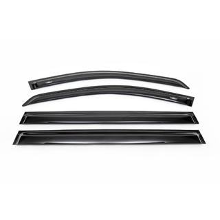 Deflektorji oken (4 kosi, HIC) Mercedes GL сlass X164 2006–2012 fotografija 4