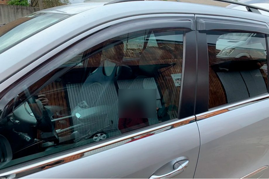 Mercedes ML W164 2005–2011 Deflektorji oken (4 kosi, HIC) Fotografija 11