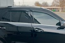 Mercedes GLE/ML class W166 2011–2018 Deflektorji oken (4 kosi, HIC) fotografija 3