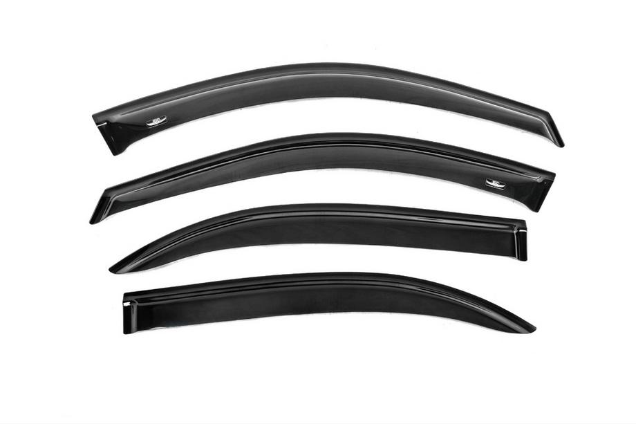 Mercedes S-class W220 1998–2005 Vetrni deflektorji za okna Long (4 kosi, HIC) Fotografija 1