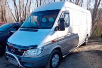 Mercedes Sprinter W901/902/903/904/905 1995–2006 Vetrni deflektorji za okna (2 kosa, HIC) fotografija 7