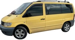 Mercedes Vito W638 1996–2003 Vetrni deflektorji za okna (2 kosa, HIC) fotografija 6