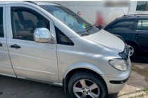 Mercedes Vito W639 2004–2014 Vstavljivi deflektorji za okna (2 kos, HIC) fotografija 8
