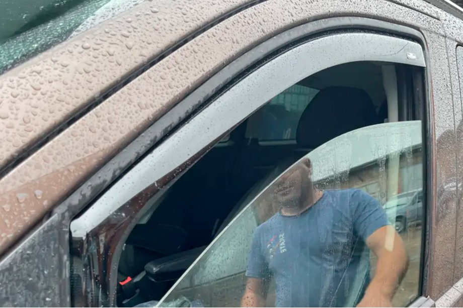 Mercedes Vito/V-razred W447 2014– Vstavljivi deflektorji za okna (2 kos, HIC) Fotografija 3