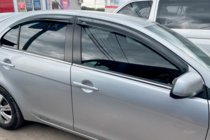 Mitsubishi Lancer X 2008– Deflektorji oken (4 kosi, HIC) fotografija 1