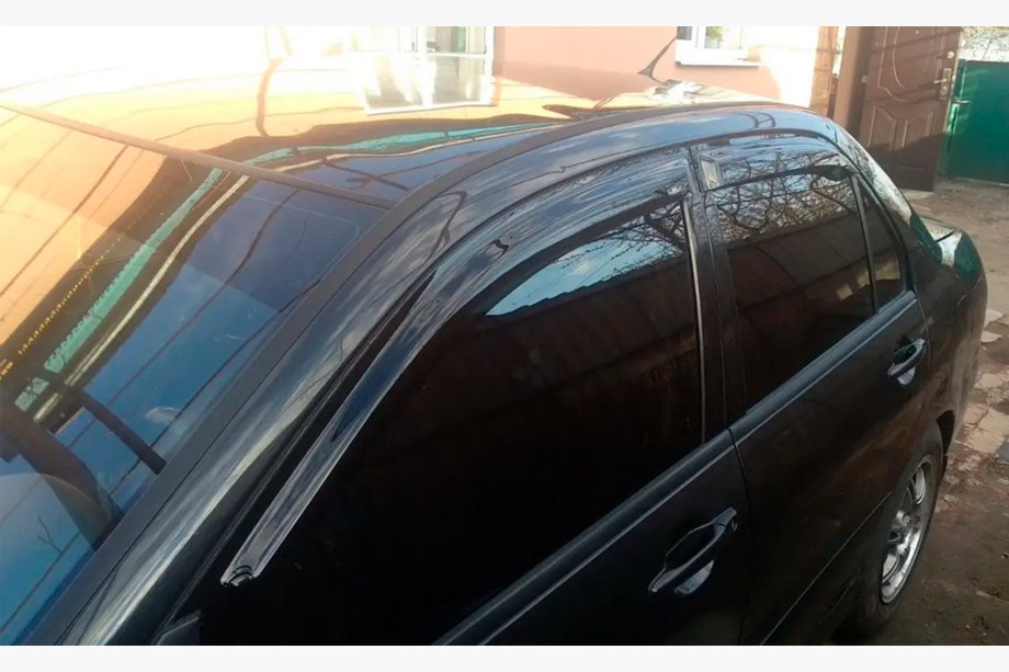 Mitsubishi Lancer 9 2004–2008 Deflektorji oken SD (4 kosi, HIC) Image
