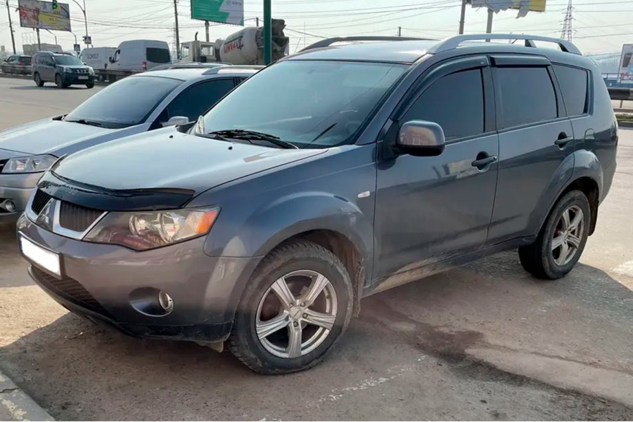 Mitsubishi Outlander 2006–2012 Deflektorji oken (4 kosi, HIC) Image