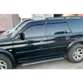 Deflektorji oken (4 kosi, HIC) Mitsubishi Pajero Sport 1996–2007 fotografija 1