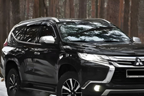 Mitsubishi Pajero Sport 2015– Deflektorji oken (4 kosi, HIC) fotografija 7