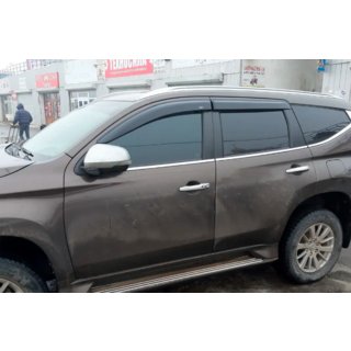 Deflektorji oken (4 kosi, HIC) Mitsubishi Pajero Sport 2015– fotografija 1