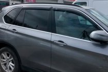 Nissan Qashqai 2014–2021 Vetrni deflektorji oken s kromirano letvijo (4 kosi, HIC) fotografija 10