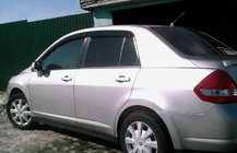 Nissan Tiida 2004–2011 Deflektorji oken SD (4 kosi, HIC) fotografija 1