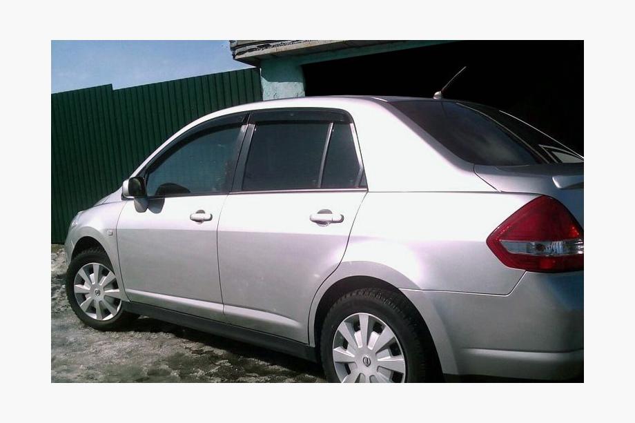 Nissan Tiida 2004–2011 Deflektorji oken SD (4 kosi, HIC) Image