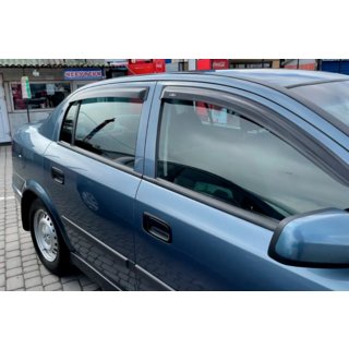 Vetrni deflektorji oken SD/HB (4 kos, HIC) Opel Astra G Classic 1998–2012 fotografija 1