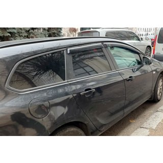 Vetrni deflektorji oken WG (4 kos, HIC) Opel Astra J 2009–2015 fotografija 2