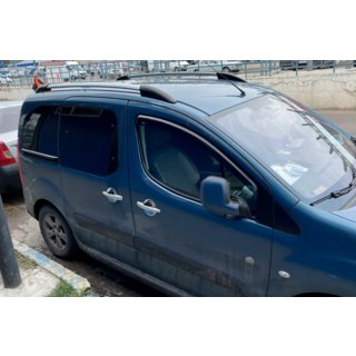 Vetrni deflektorji za okna (2 kosa, HIC) Peugeot Partner Tepee 2008–2018 fotografija 4