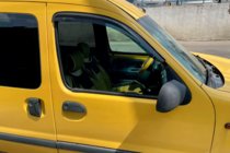 Renault Kangoo 1998–2008 Okenski vetrni deflektorji 8 cm (2 kos, HIC) fotografija 1