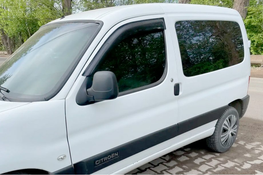 Renault Kangoo 1998–2008 Vetrni deflektorji za okna 11 cm (2 kosa, HIC) Image
