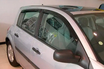 Renault Megane II 2004–2009 Okenski vetrobrani HB (4 kos, HIC) fotografija 1