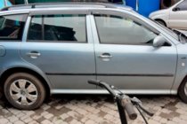 Skoda Octavia I Tour A4 1996–2010 Okenski deflektorji SW (4 kosi, HIC) fotografija 2