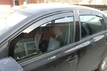 Skoda Octavia I Tour A4 1996–2010 Vstavljivi deflektorji oken HIC (SD, 4 kosi) fotografija 1