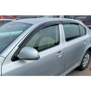 Vetrni deflektorji stekel LiftBack (4 kos, HIC) Skoda Octavia II A5 2006–2010 fotografija 1