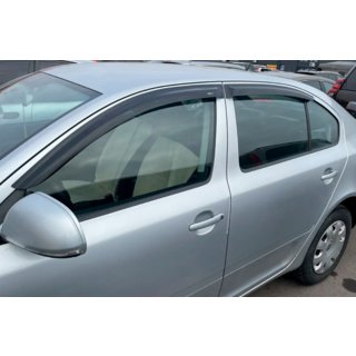Vetrni deflektorji stekel LiftBack (4 kos, HIC) Skoda Octavia II A5 2006–2010 fotografija 3